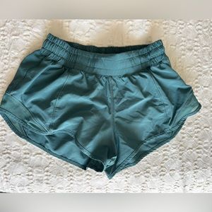 Lululemon, Green Hotty Hot Shorts Size 4